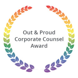 Out & Proud Corporate Counsel Award