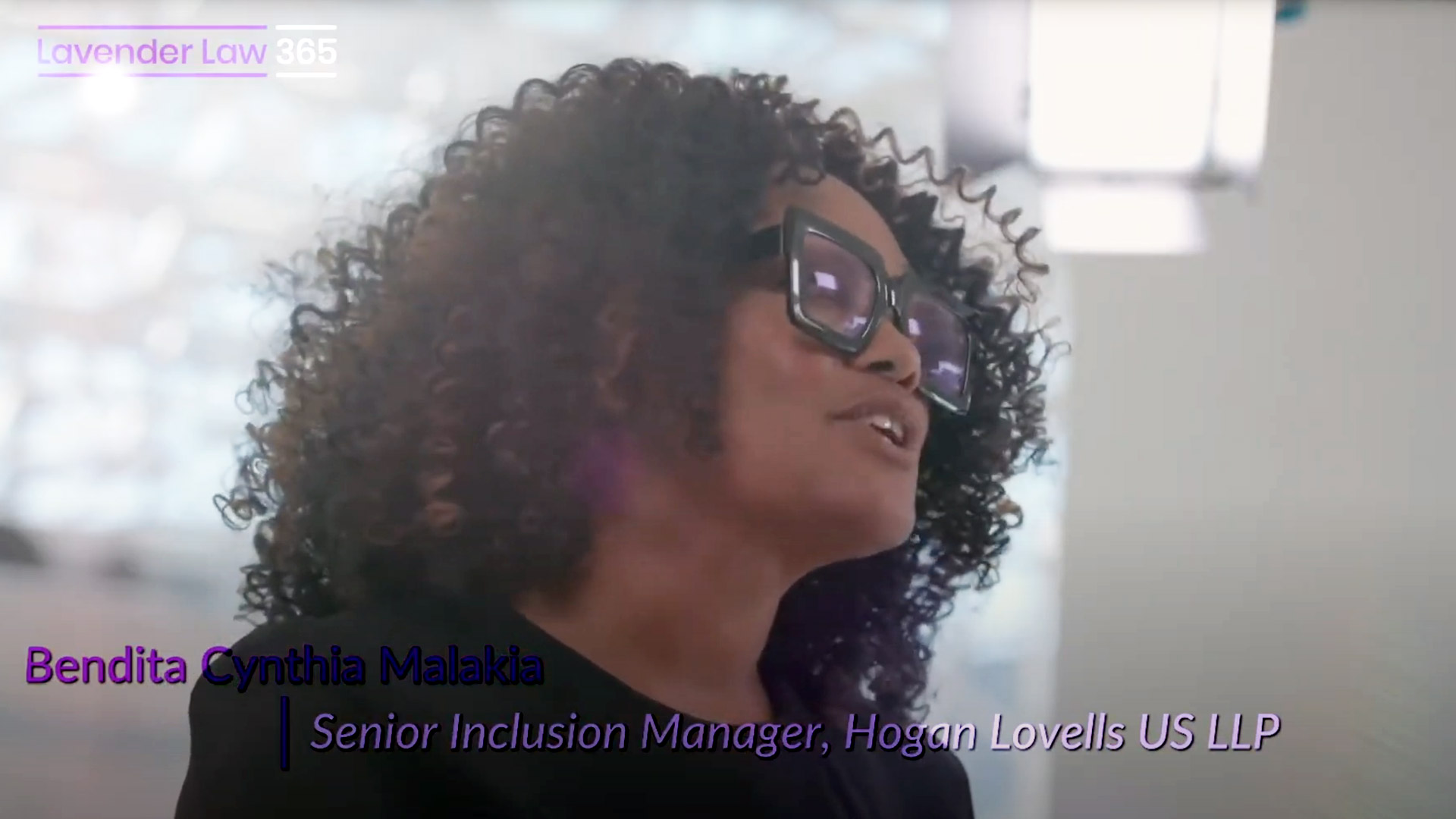 Bendita Cynthia Malakia, Senior Inclusion Manager, Hogan Lovells US LLP on Diversity, Equity and Inclusion and the Lavender Law 365® Program