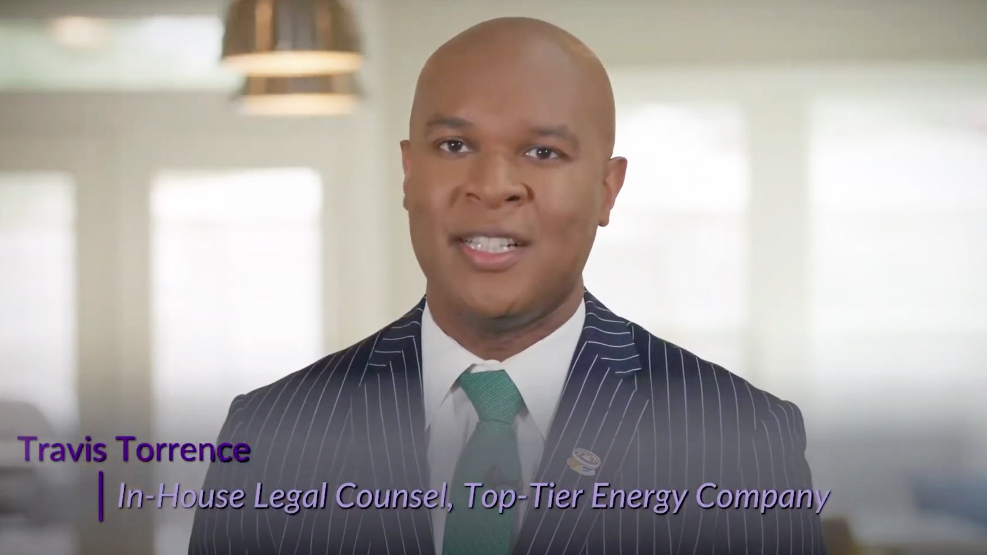 Travis Torrence on Diversity, Equity and Inclusion and the Lavender Law 365® Program - Part 1.