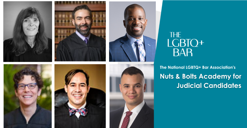 Judicial Nuts & Bolts Academy The National LGBTQ+ Bar Association