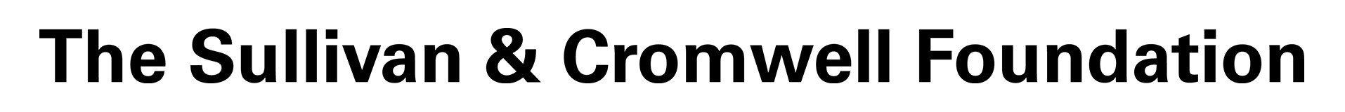 The Sullivan & Cromwell Foundation Logo parsePhoneNumber